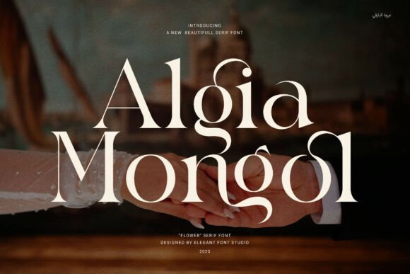 Algia Mongol: A Modern Serif Font for Elegant Branding