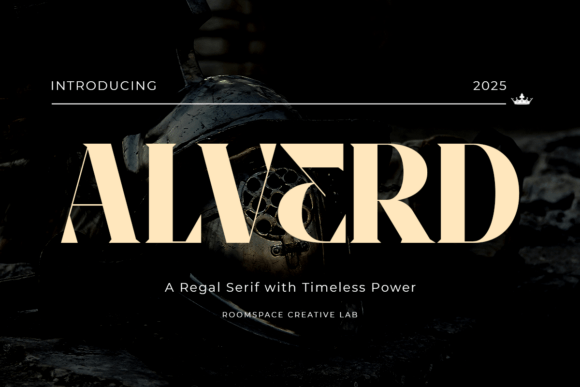 Alverd Regular: A Regal Serif Font for Editorial Design