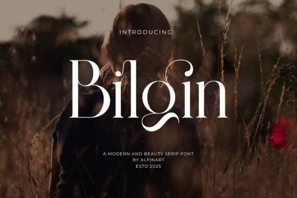 Bilgin: A Modern Ligature Serif Font for Elegant Design