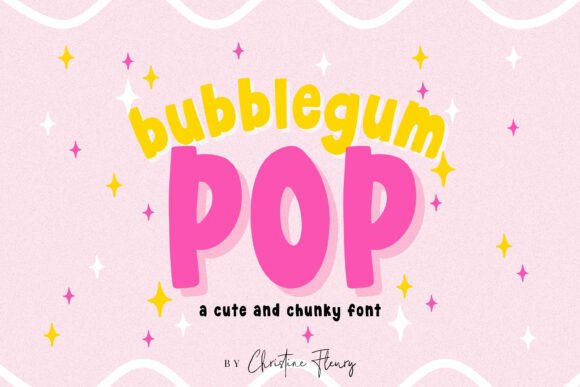 Bubblegum Pop: A Playful Font for Engaging Campaigns