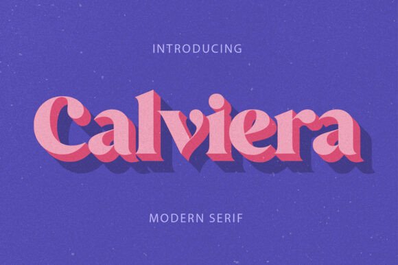 Calviera Font Review: A Serif for Elegant Branding