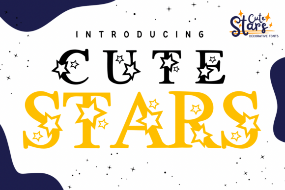 Cute Stars: A Decorative Font for Creative Business Branding