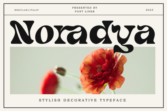 Discover Noradya: A Stylish Serif Font for Editorial Design