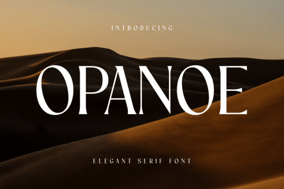 Elevate Handmade Labels with Opanoe Serif Font