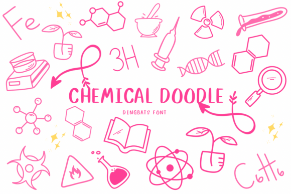 Enhance Your Brand with Chemical Doodle Font