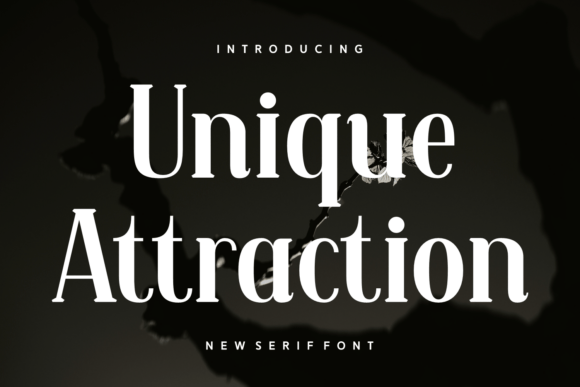 Enhance Your Brand with Unique Attraction Font