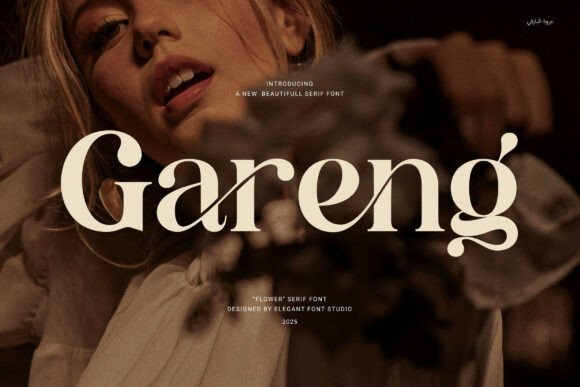 Enhance Your Campaigns with Gareng: A Modern Serif Typeface