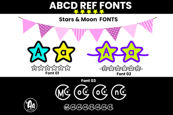 Enhance Your Campaigns with Moon and Stars Font