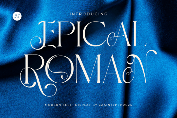 Epical Roman Font for Editorial Design and Publishing