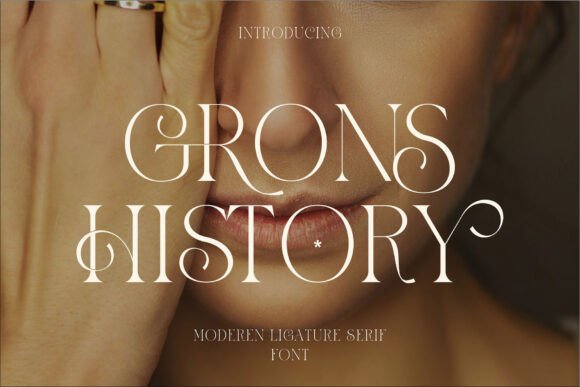 Grons History: The Perfect Font for Elegant Handmade Creations