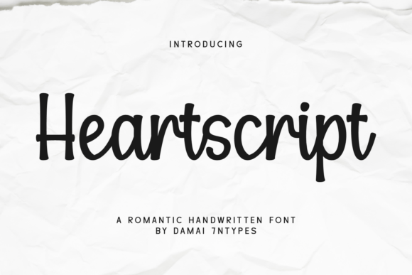 Heartscript Font: Modern Romantic Elegance for Editorial Design