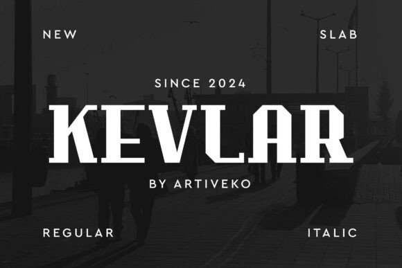 Kevlar: A Powerful Vintage Serif Font for Modern Marketers