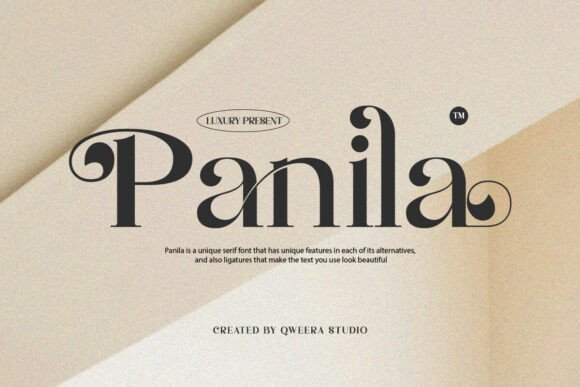 Panila Font: Elevate Small Business Branding