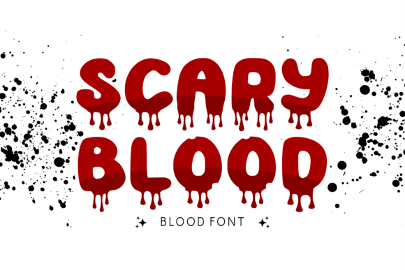 Scary Blood: A Font for Bold and Spine-Chilling Editorial Design