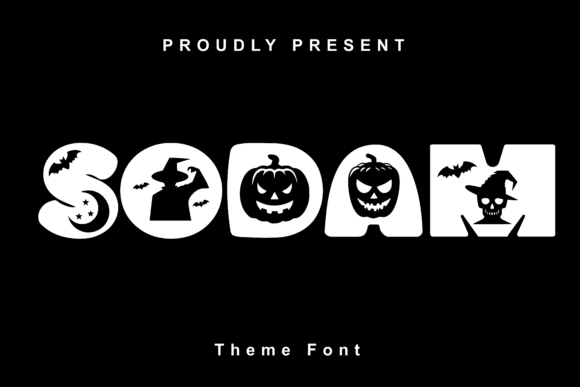 Sodam Typeface: Whimsical Editorial Design