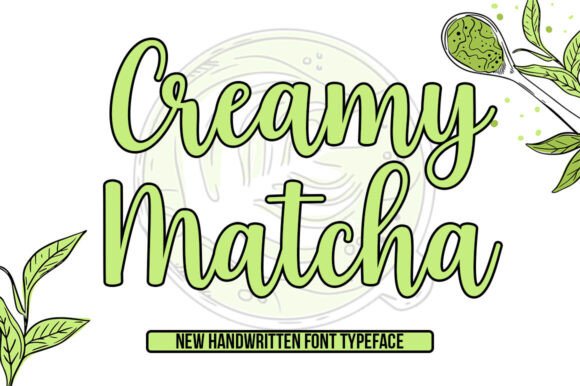 Transform Your Brand with Creamy Matcha Font