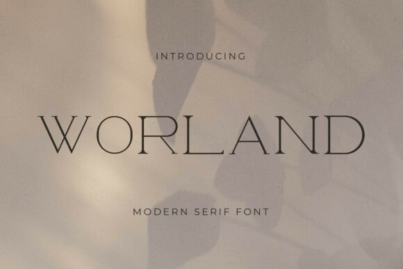 Worland: The Perfect Serif Font for Sophisticated Campaigns